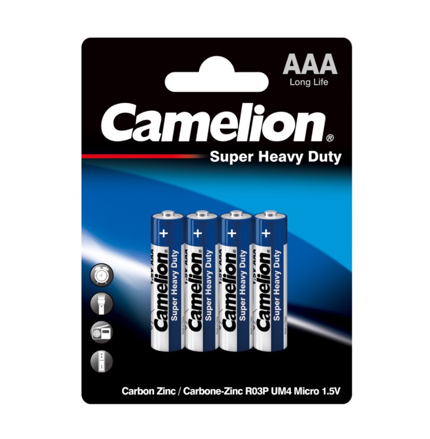 ''AAA Super Heavy Duty BATTERIES, 4 Pack''