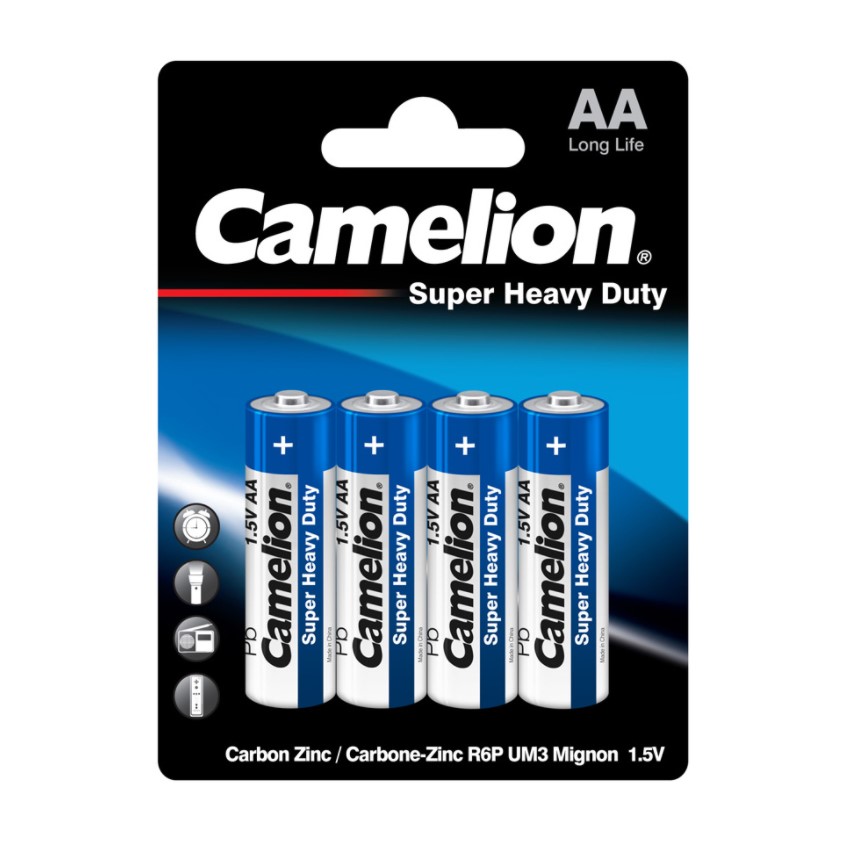 ''AA Super Heavy Duty BATTERY, 4 Pack''