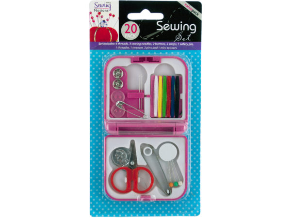 Compact Sewing Kit in Case