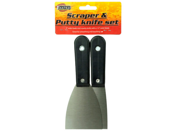 Scraper & Putty Knife Set