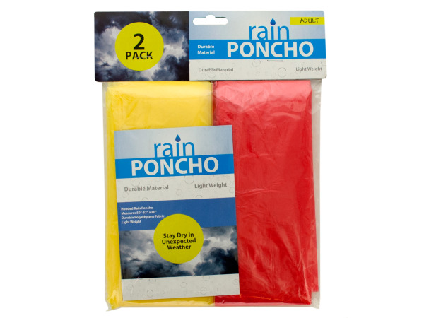 Emergency Rain PONCHOs