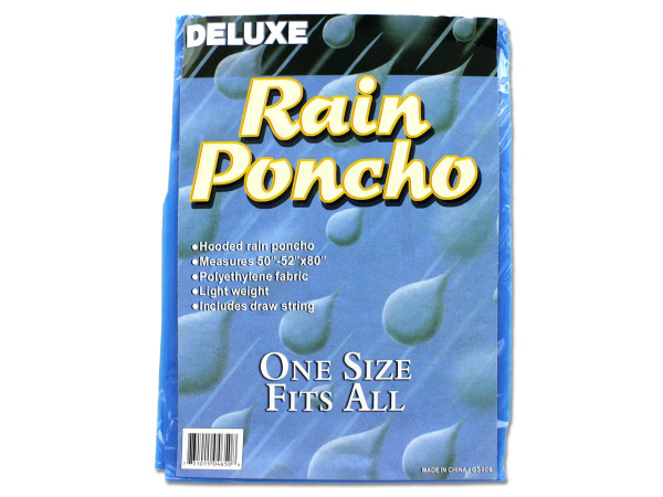 Hooded Rain PONCHO