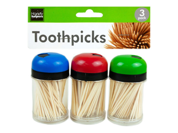 Toothpicks in Containers Set
