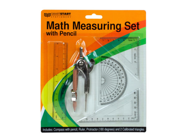 Math Measuring Set with Pencil