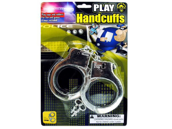 Police Play Plastic Handcuffs