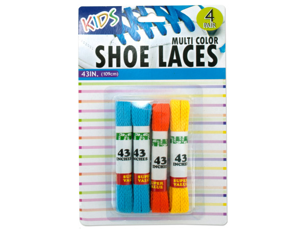 Kids Colored Shoelaces