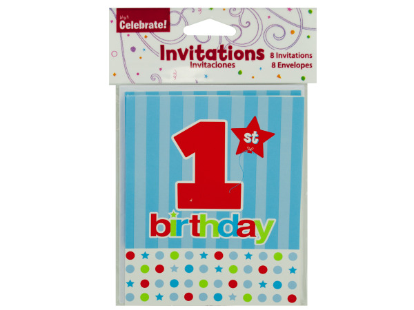 1st Birthday Invitations
