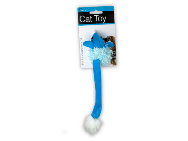 Cat TOY Mouse with Bell and Feathers