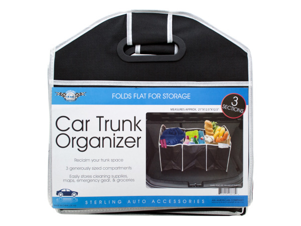 Three Section AUTO Trunk Organizer