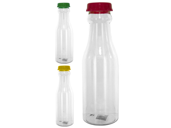 Plastic Soda Pop Style Drinking Bottle with CAP