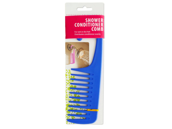 Shower Conditioner Comb with Hook
