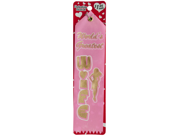 VALENTINE Award Ribbon