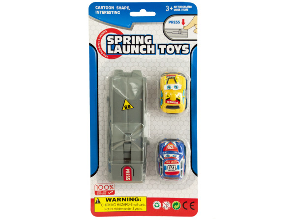 Press & Go Spring Launch TOY Cars Set