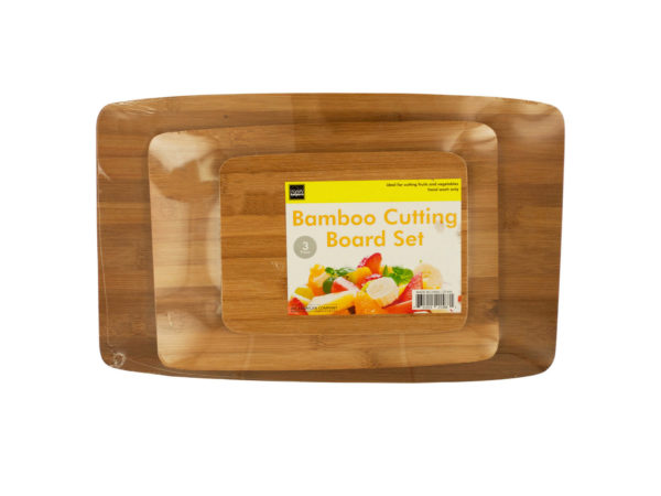 BAMBOO Cutting Board Set