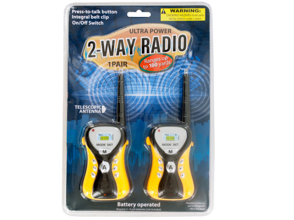 Ultra Power 2-Way Radio Set