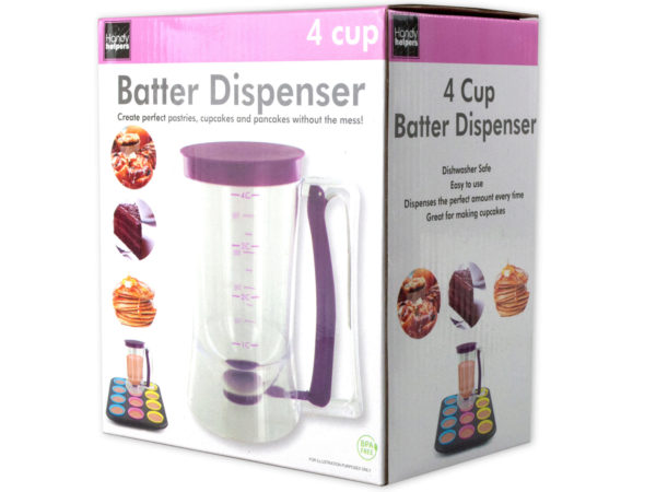 Batter Dispenser with Squeeze Handle