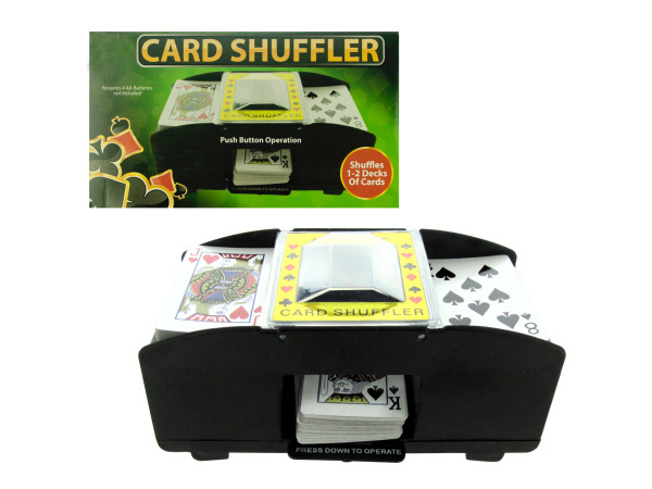 Battery Operated PLAYING CARD Shuffler