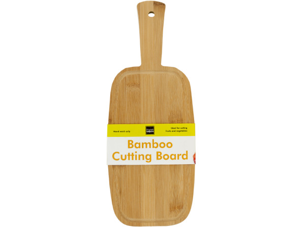 Small Paddle Style BAMBOO Cutting Board