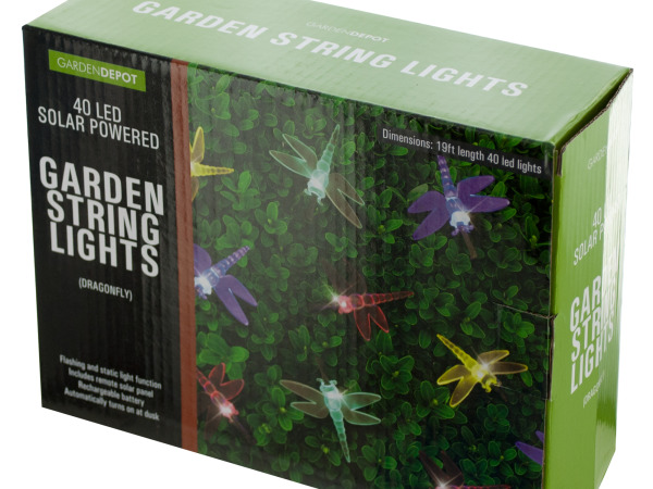 Dragonfly SOLAR Powered LED String Lights