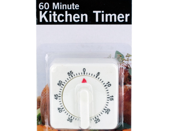 60 Minute Manual Dial Kitchen Timer