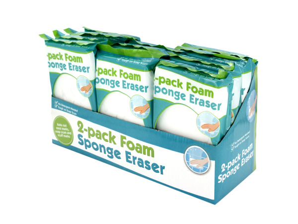 Foam Sponge Eraser Cleaning Pads Counter Top Display