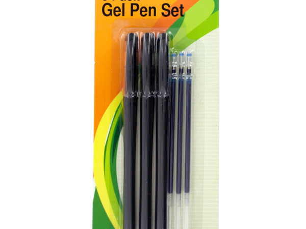 Gel Pens Set with Refills