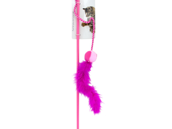 Feather Wand Cat TOY