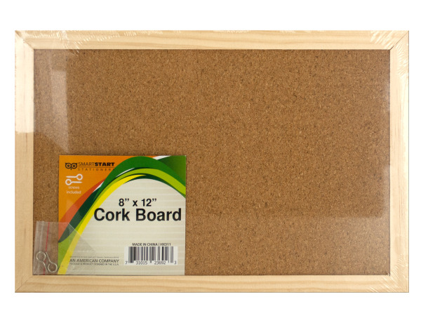 Wood Framed Cork Board