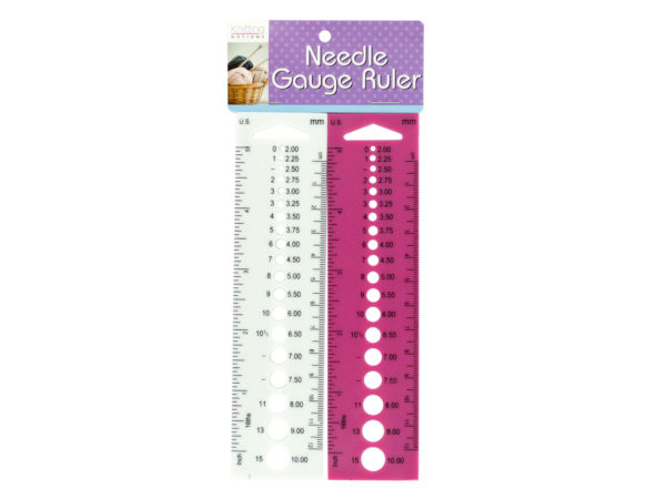 Needle Gauge Ruler Set