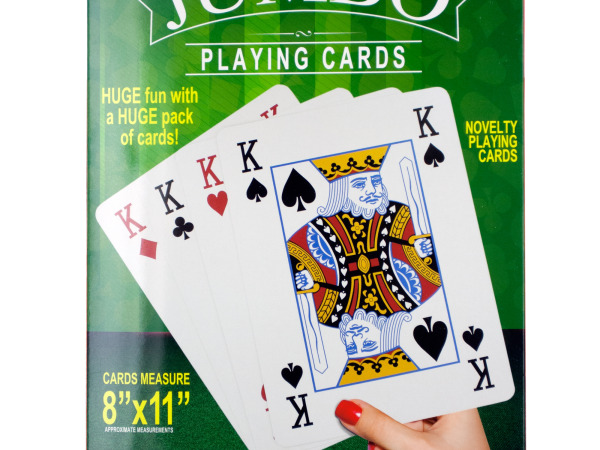 Jumbo Novelty PLAYING CARDS