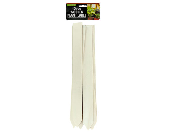 WOODen Plant Label Stake Set