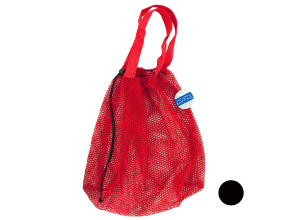 Mesh Drawstring BEACH BAG