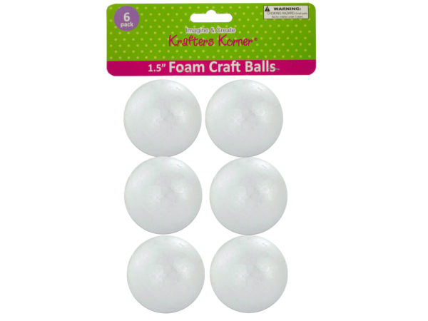 Medium Foam Craft Balls