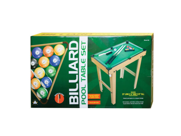 Billiard Pool Table Set