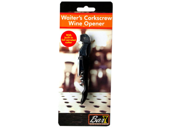 Waiter's Corkscrew Wine Opener