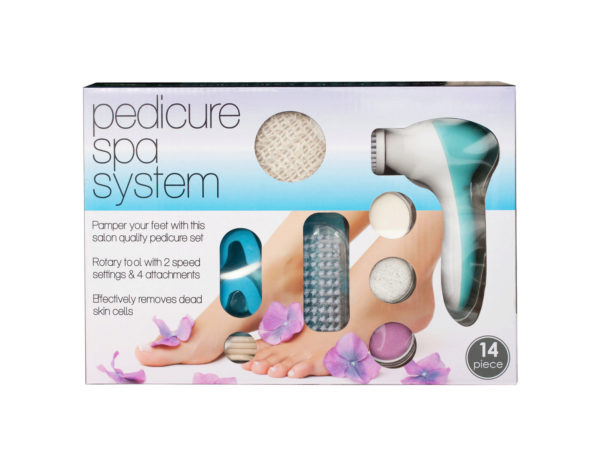 Pedicure Spa System Set with Spin Brush