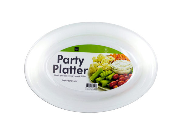 WhitE PlastiC Party PlattEr