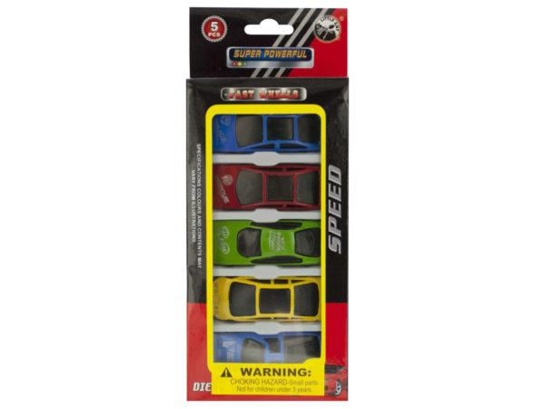 5 Pack TOY Race CARs Set
