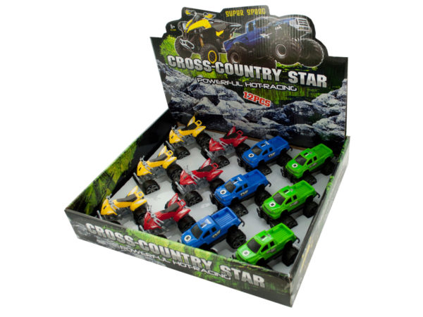 Cross-Country Star Racer Countertop Display