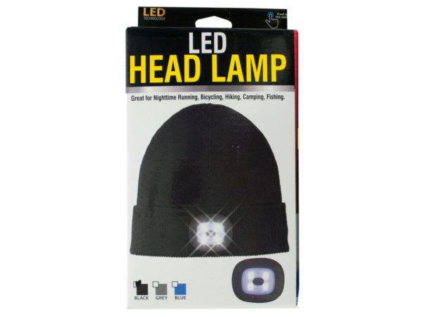 Unisex LED Head Lamp Beanie