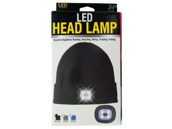 Unisex LED Head LAMP Beanie