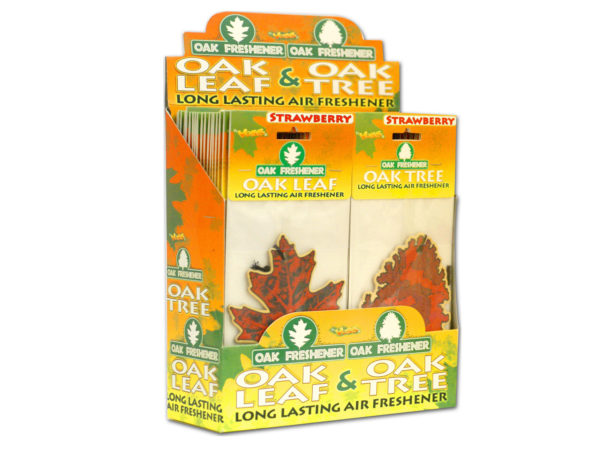 Oak Leaf & Oak Tree Air Freshener Countertop Display