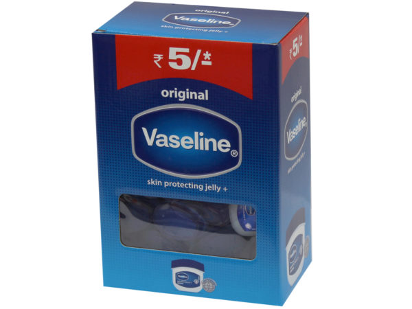 Mini Vaseline Petroleum Jelly Countertop Display