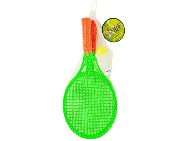 Kids Racket Set with Ball & Birdie