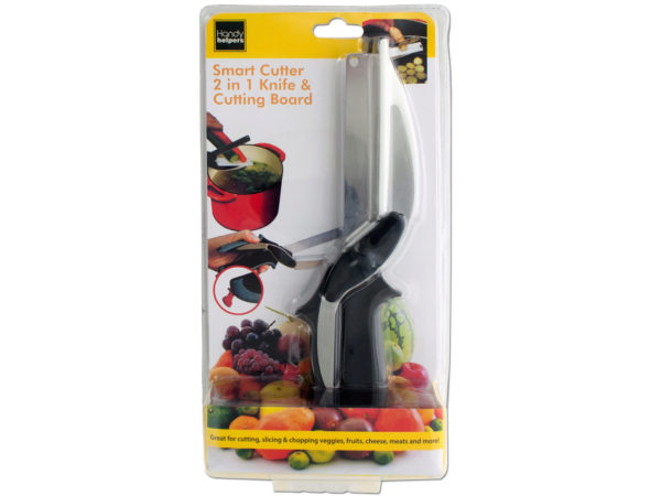 Smart Cutter 2 in 1 KNIFE & Cutting Board