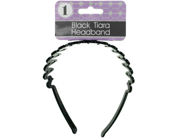 Black TIARA Headband