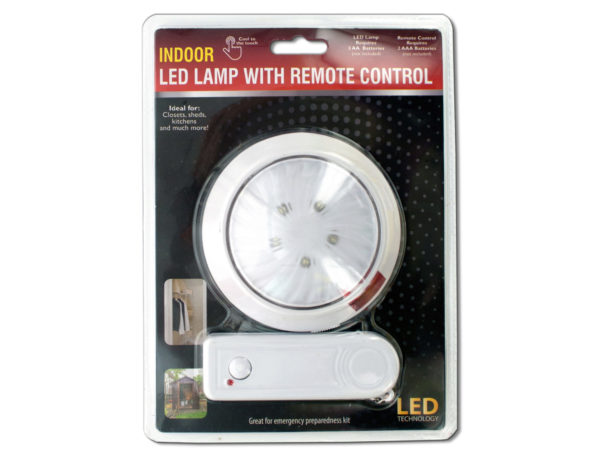 Indoor LED Lamp with Remote Control