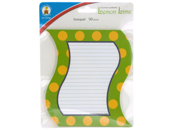 Lemon Lime Notepad