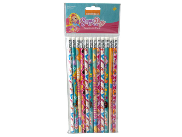 Nickelodeon's Sunny Day 12 Pack Pencils