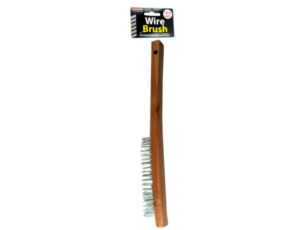 ''13.5'''' Wire Brush w/Wood Handle''